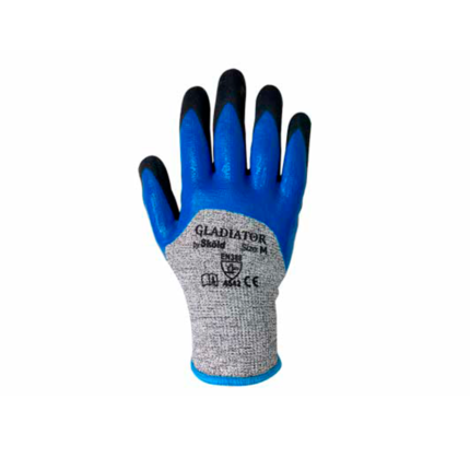 Guante Gladiator Anticorte Nivel 5 Nitrilo Laminado - Espumoso